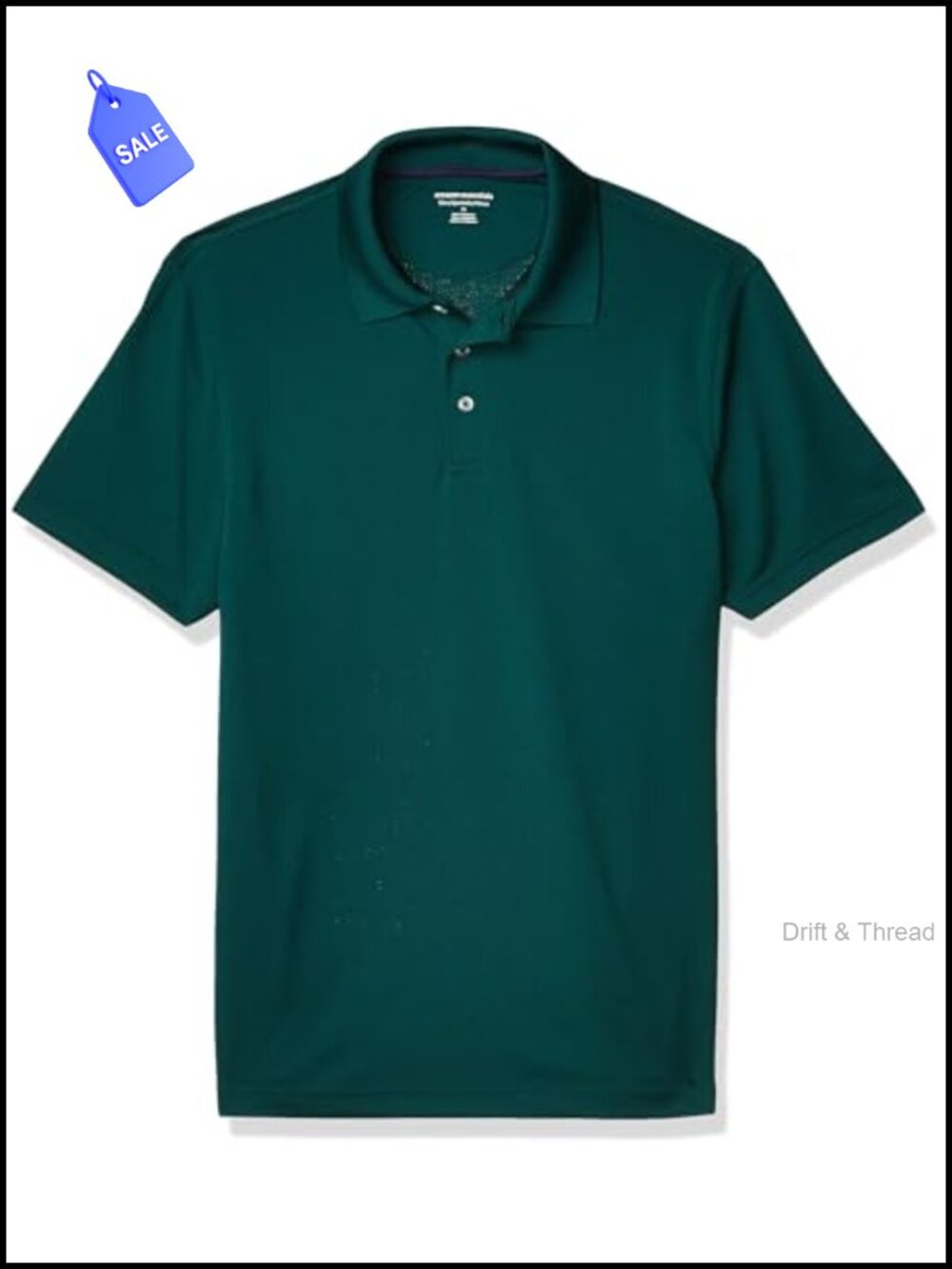 Men's Quick Dry Slim Fit Golf Polo Shirt Short Sleeve